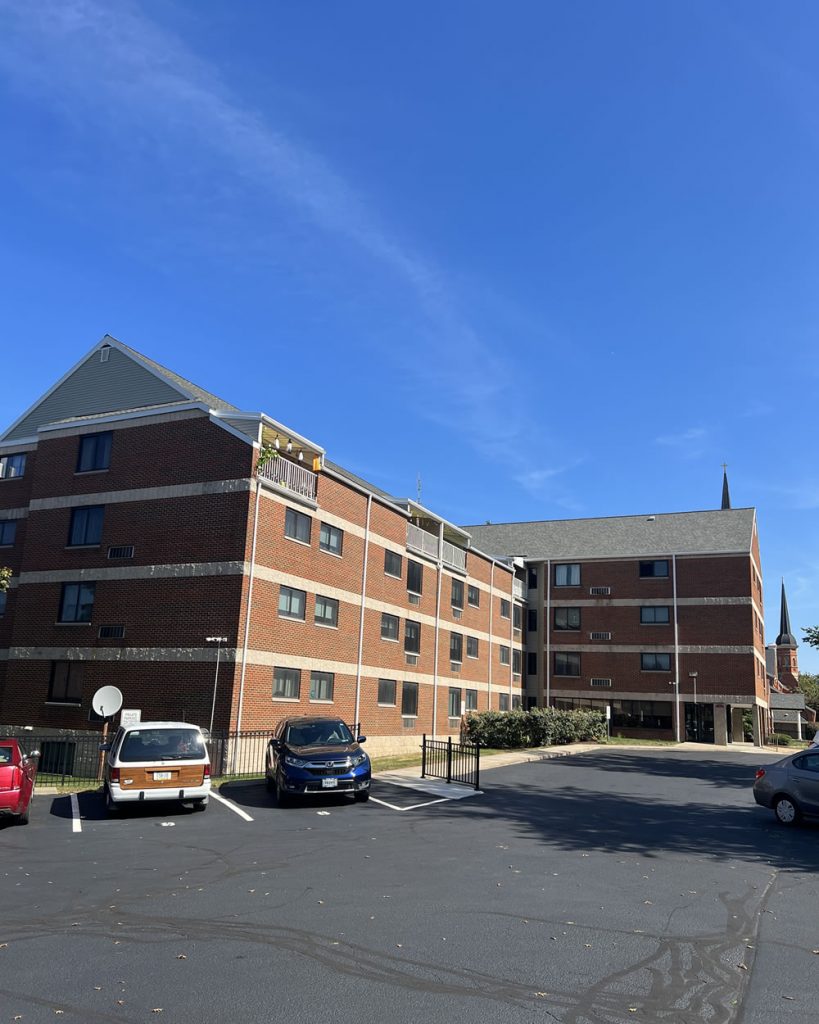 dufford terrace building rear view